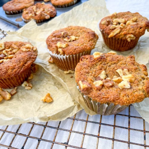 gluten-free banana bread muffins