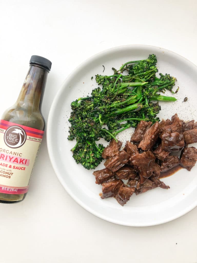 teriyaki beef and broccoli